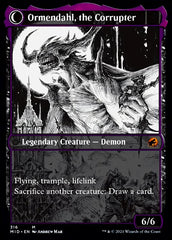 Jerren, Corrupted Bishop // Ormendahl, the Corrupted (Showcase Eternal Night) [Innistrad: Midnight Hunt] MTG Single Magic: The Gathering | Red Claw Gaming