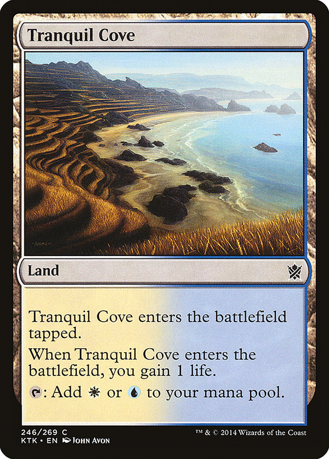Tranquil Cove [Khans of Tarkir] MTG Single Magic: The Gathering | Red Claw Gaming