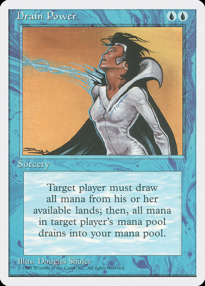 Drain Power [Fourth Edition] MTG Single Magic: The Gathering | Red Claw Gaming