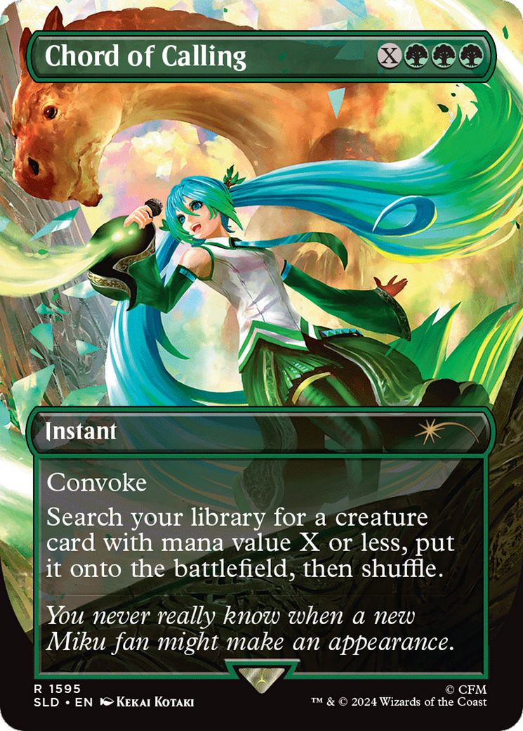 Chord of Calling (Rainbow Foil) [Secret Lair Drop Series] MTG Single Magic: The Gathering | Red Claw Gaming