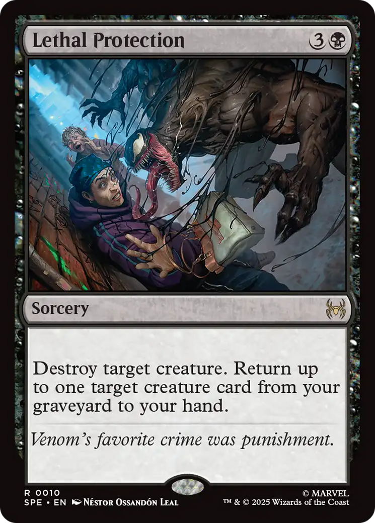 Lethal Protection [Marvel's Spider-Man: Eternal-Legal] MTG Single Magic: The Gathering | Red Claw Gaming