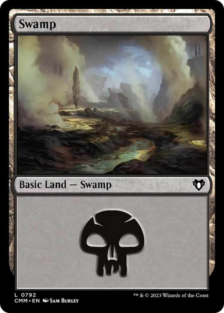 Swamp (792) [Commander Masters] MTG Single Magic: The Gathering | Red Claw Gaming