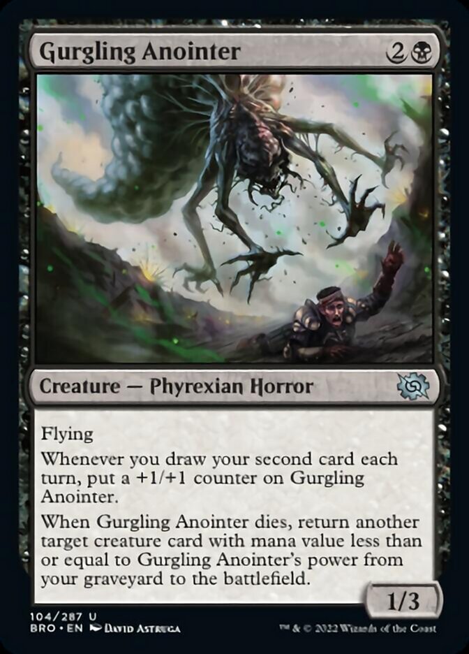 Gurgling Anointer [The Brothers' War] MTG Single Magic: The Gathering | Red Claw Gaming