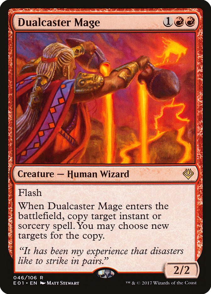 Dualcaster Mage [Archenemy: Nicol Bolas] MTG Single Magic: The Gathering | Red Claw Gaming