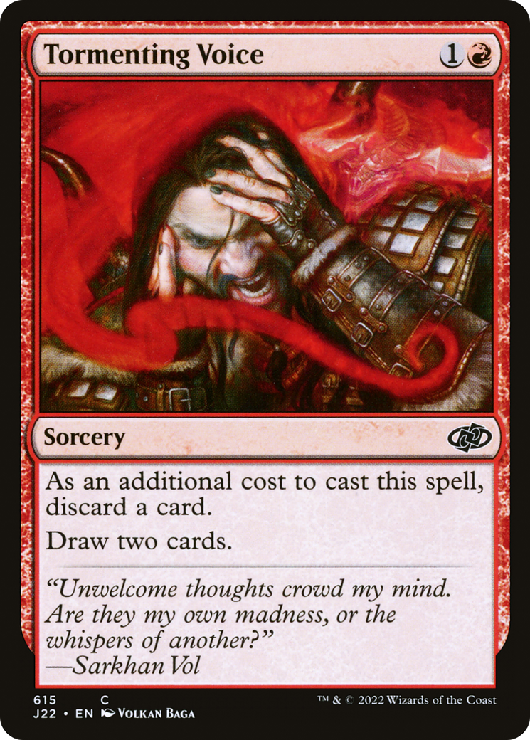 Tormenting Voice [Jumpstart 2022] MTG Single Magic: The Gathering | Red Claw Gaming