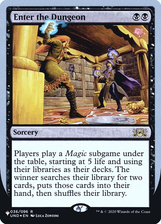Enter the Dungeon (Unfinity Foil Edition) [The List] MTG Single Magic: The Gathering | Red Claw Gaming