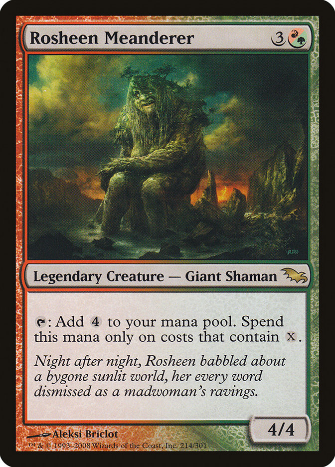 Rosheen Meanderer [Shadowmoor] MTG Single Magic: The Gathering | Red Claw Gaming