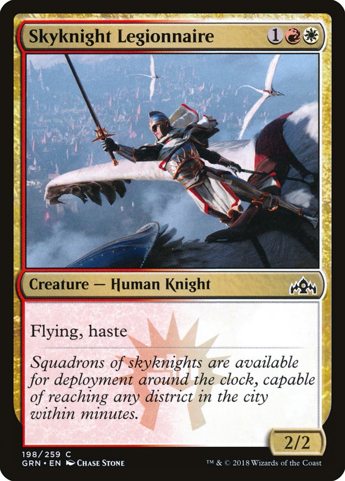 Skyknight Legionnaire [Guilds of Ravnica] MTG Single Magic: The Gathering | Red Claw Gaming