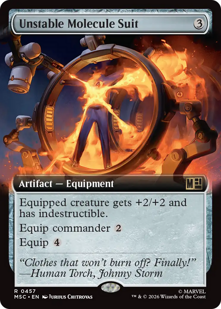 Unstable Molecule Suit (Extended Art) [Marvel Super Heroes Commander] | Red Claw Gaming