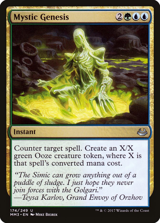 Mystic Genesis [Modern Masters 2017] MTG Single Magic: The Gathering | Red Claw Gaming