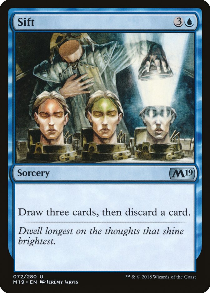 Sift [Core Set 2019] MTG Single Magic: The Gathering | Red Claw Gaming