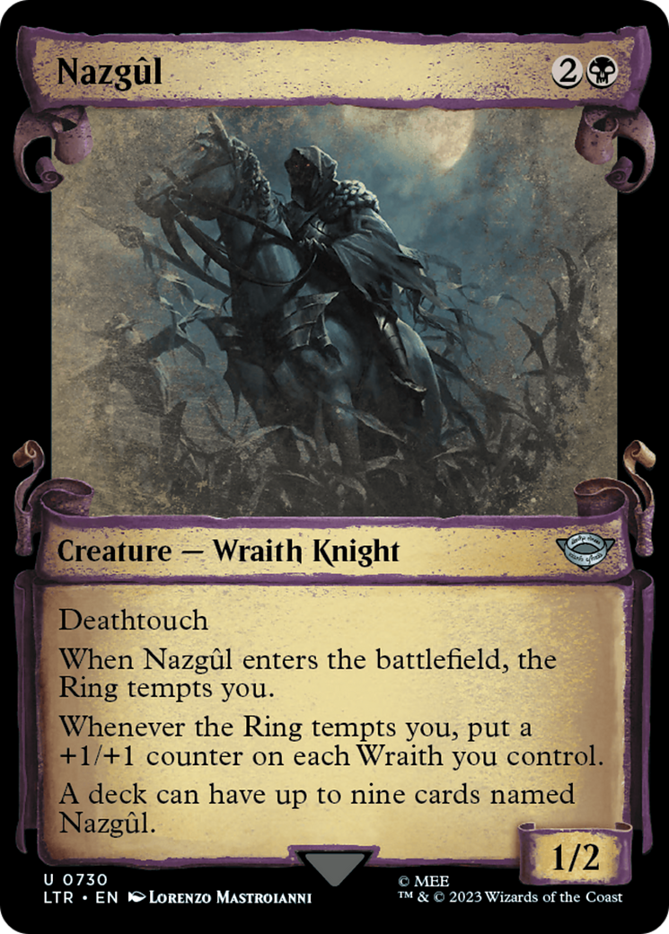 Nazgul (0730) [The Lord of the Rings: Tales of Middle-Earth Showcase Scrolls] MTG Single Magic: The Gathering | Red Claw Gaming