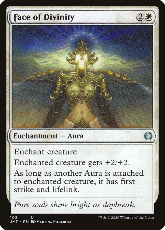 Face of Divinity [Jumpstart] MTG Single Magic: The Gathering | Red Claw Gaming