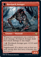 Ill-Tempered Loner // Howlpack Avenger [Innistrad: Crimson Vow] MTG Single Magic: The Gathering | Red Claw Gaming