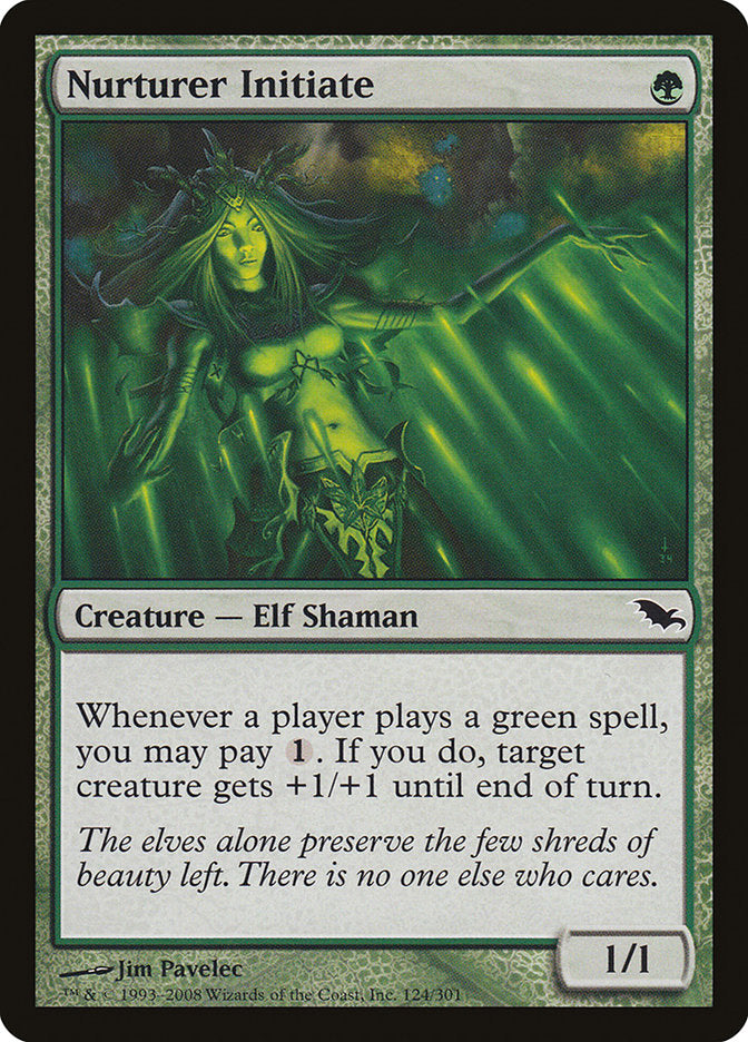 Nurturer Initiate [Shadowmoor] MTG Single Magic: The Gathering | Red Claw Gaming