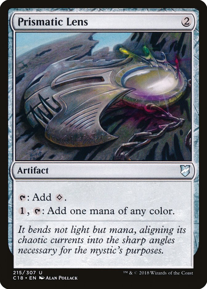 Prismatic Lens [Commander 2018] MTG Single Magic: The Gathering | Red Claw Gaming