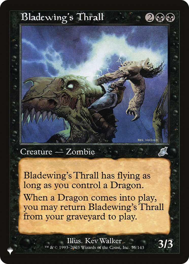 Bladewing's Thrall [The List] MTG Single Magic: The Gathering | Red Claw Gaming