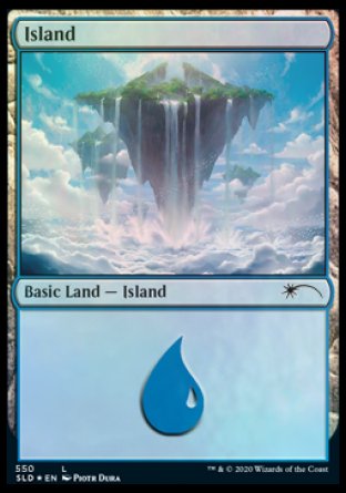 Island (Above the Clouds) (550) [Secret Lair Drop Promos] MTG Single Magic: The Gathering | Red Claw Gaming