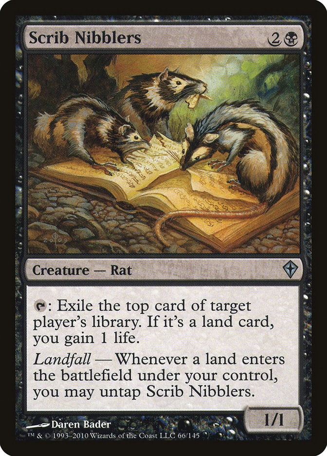 Scrib Nibblers [Worldwake] MTG Single Magic: The Gathering | Red Claw Gaming
