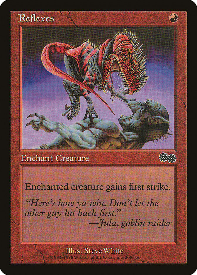 Reflexes [Urza's Saga] MTG Single Magic: The Gathering | Red Claw Gaming