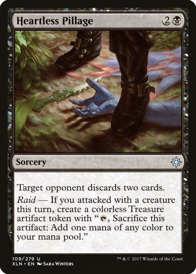 Heartless Pillage [Ixalan] MTG Single Magic: The Gathering | Red Claw Gaming