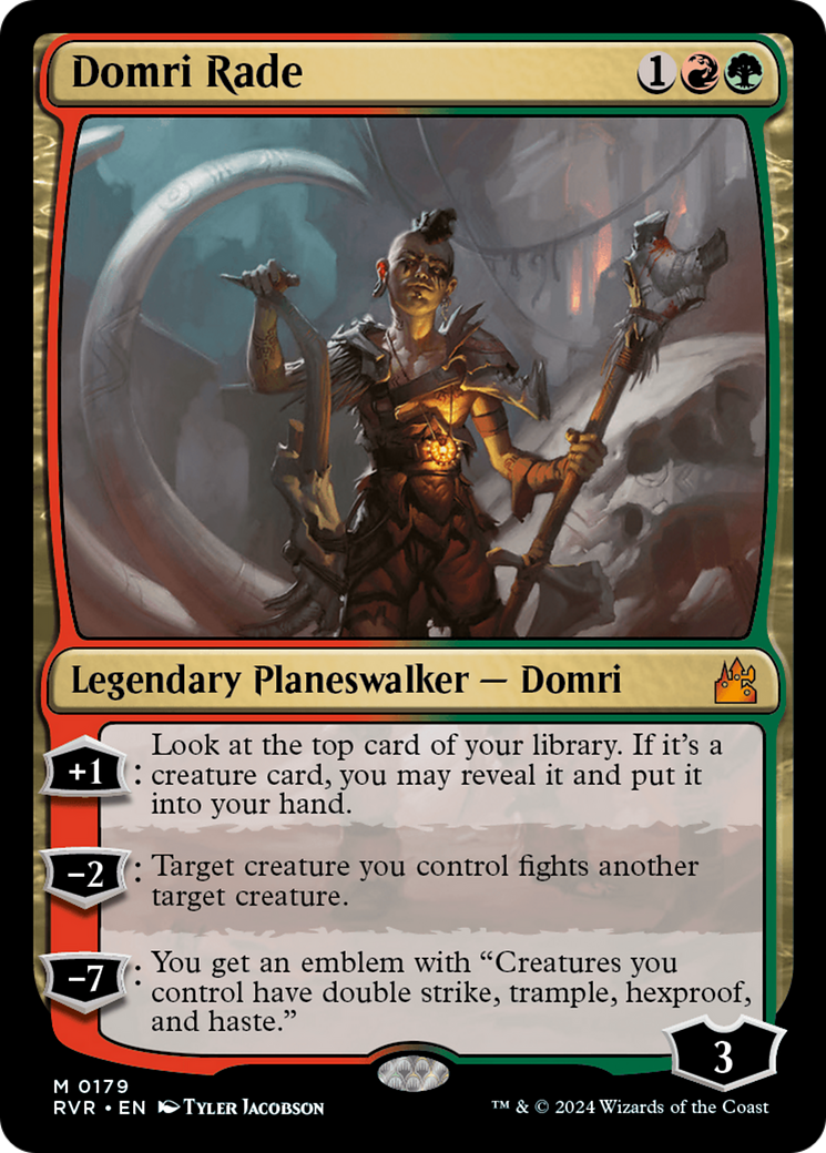 Domri Rade [Ravnica Remastered] MTG Single Magic: The Gathering | Red Claw Gaming