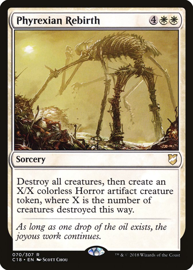 Phyrexian Rebirth [Commander 2018] MTG Single Magic: The Gathering | Red Claw Gaming