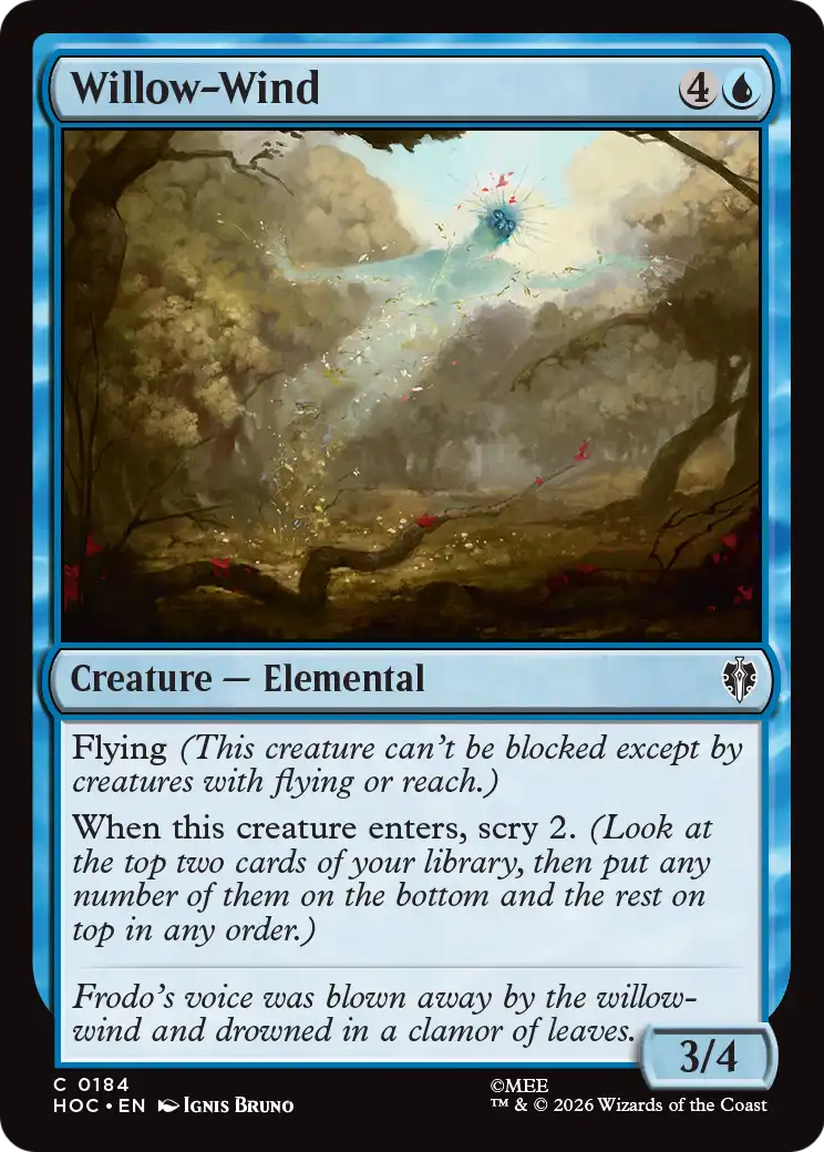 Willow-Wind [The Hobbit: Eternal-Legal] | Red Claw Gaming