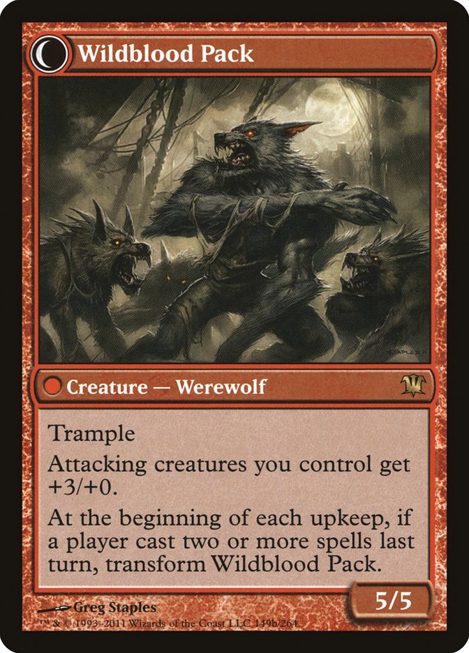 Instigator Gang // Wildblood Pack [Innistrad] MTG Single Magic: The Gathering | Red Claw Gaming