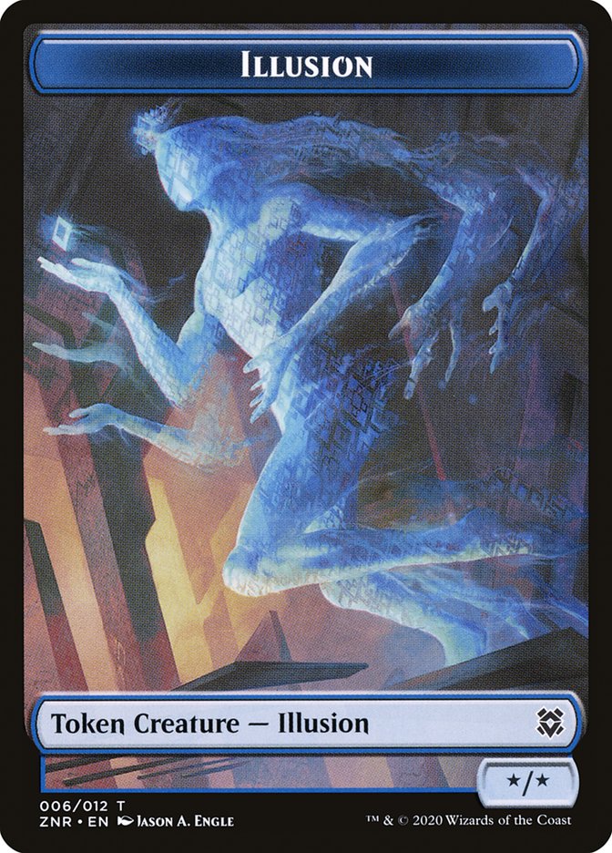 Illusion (006) // Clue (016) Double-Sided Token [Challenger Decks 2022 Tokens] MTG Single Magic: The Gathering | Red Claw Gaming