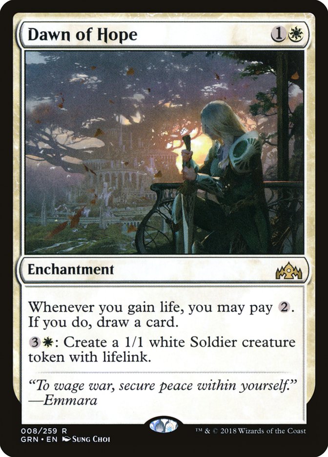 Dawn of Hope [Guilds of Ravnica] MTG Single Magic: The Gathering | Red Claw Gaming