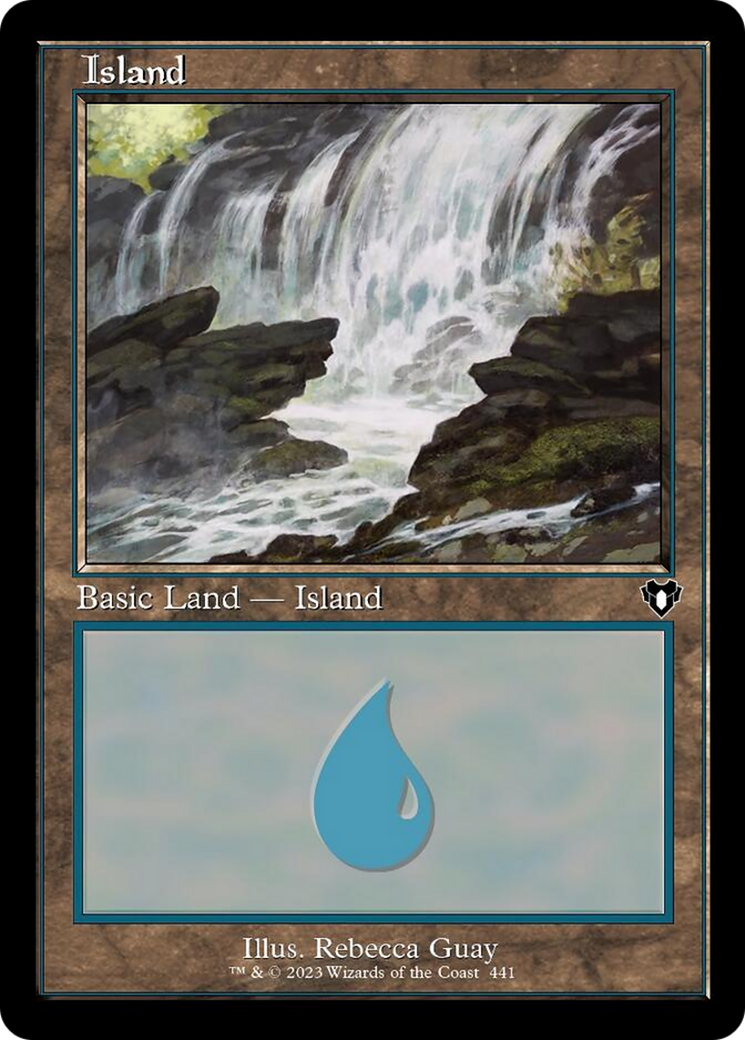 Island (441) (Retro) [Commander Masters] MTG Single Magic: The Gathering | Red Claw Gaming