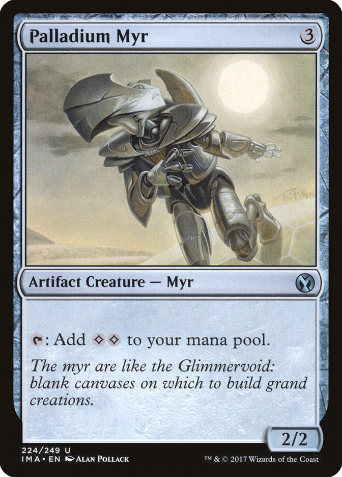 Palladium Myr [Iconic Masters] MTG Single Magic: The Gathering | Red Claw Gaming