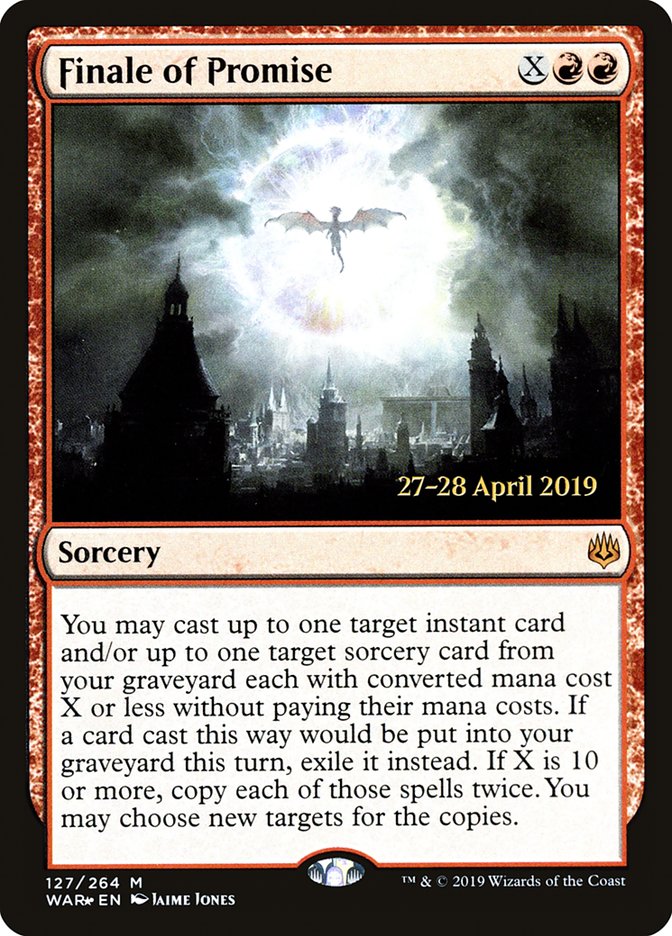 Finale of Promise [War of the Spark Prerelease Promos] MTG Single Magic: The Gathering | Red Claw Gaming