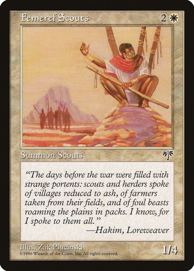 Femeref Scouts [Mirage] MTG Single Magic: The Gathering | Red Claw Gaming