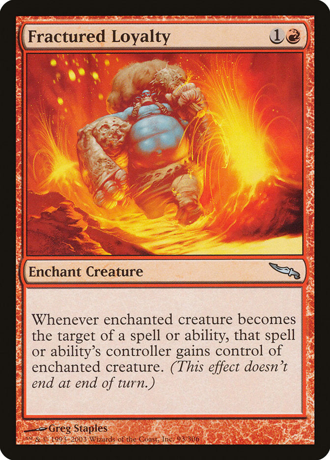 Fractured Loyalty [Mirrodin] MTG Single Magic: The Gathering | Red Claw Gaming