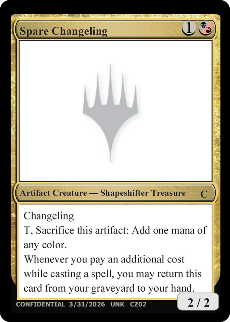 Spare Changeling [Unknown Event] | Red Claw Gaming