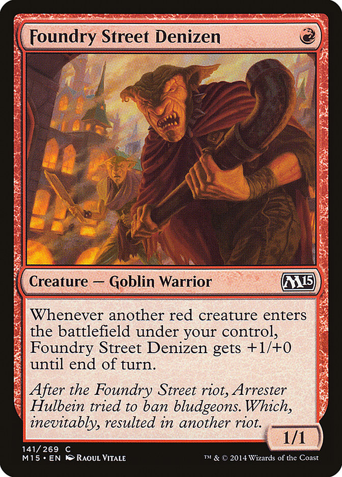 Foundry Street Denizen [Magic 2015] MTG Single Magic: The Gathering | Red Claw Gaming