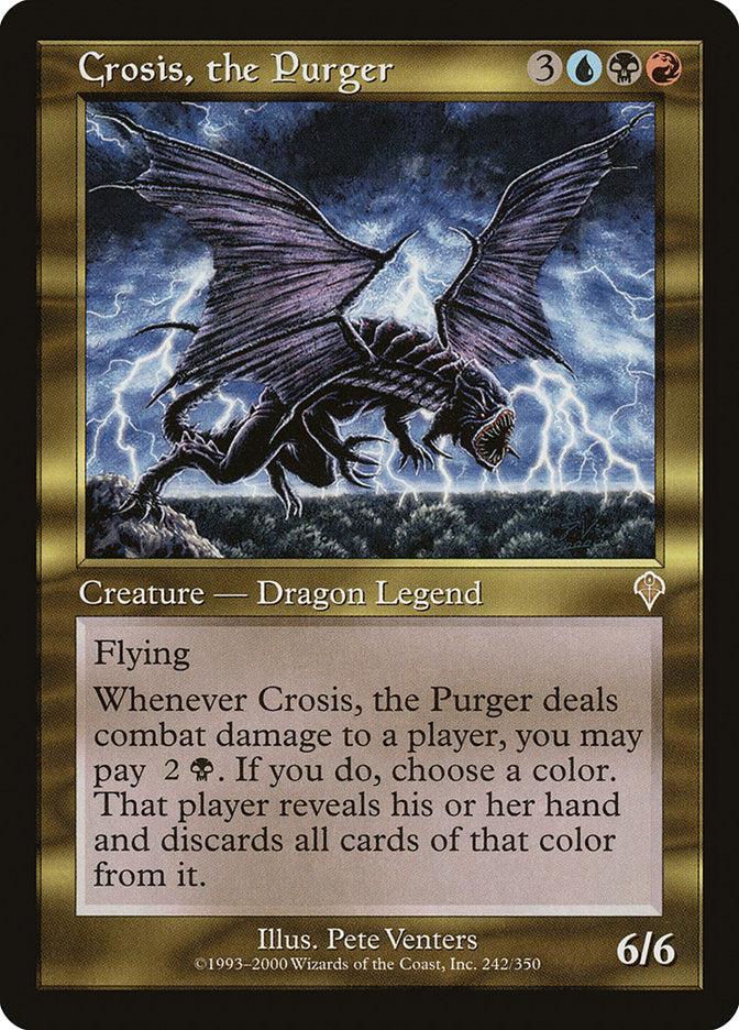 Crosis, the Purger [Invasion] MTG Single Magic: The Gathering | Red Claw Gaming
