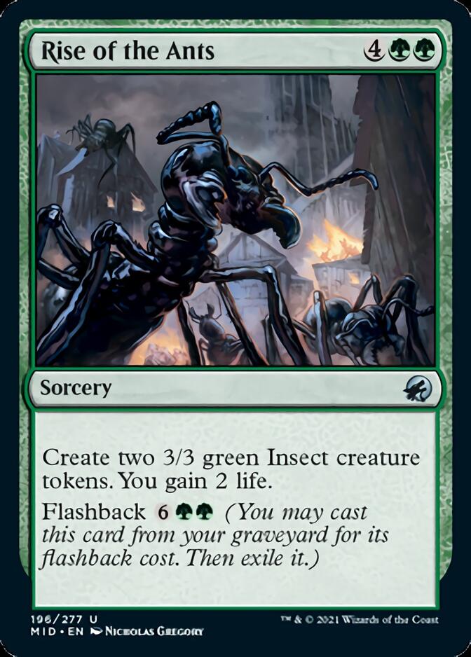 Rise of the Ants [Innistrad: Midnight Hunt] MTG Single Magic: The Gathering | Red Claw Gaming
