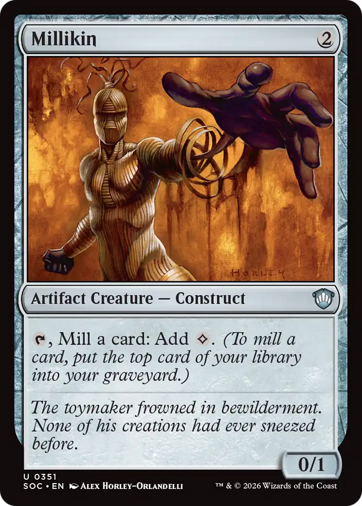 Millikin [Secrets of Strixhaven Commander] MTG Single Magic: The Gathering | Red Claw Gaming