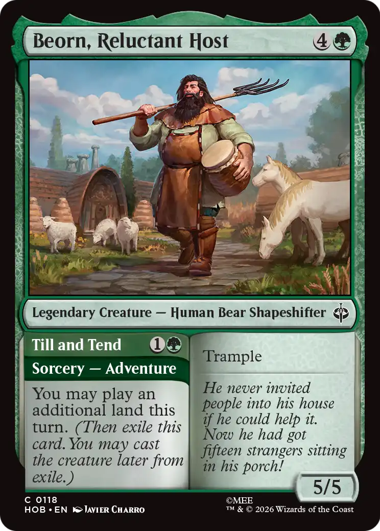 Beorn, Reluctant Host [The Hobbit] | Red Claw Gaming