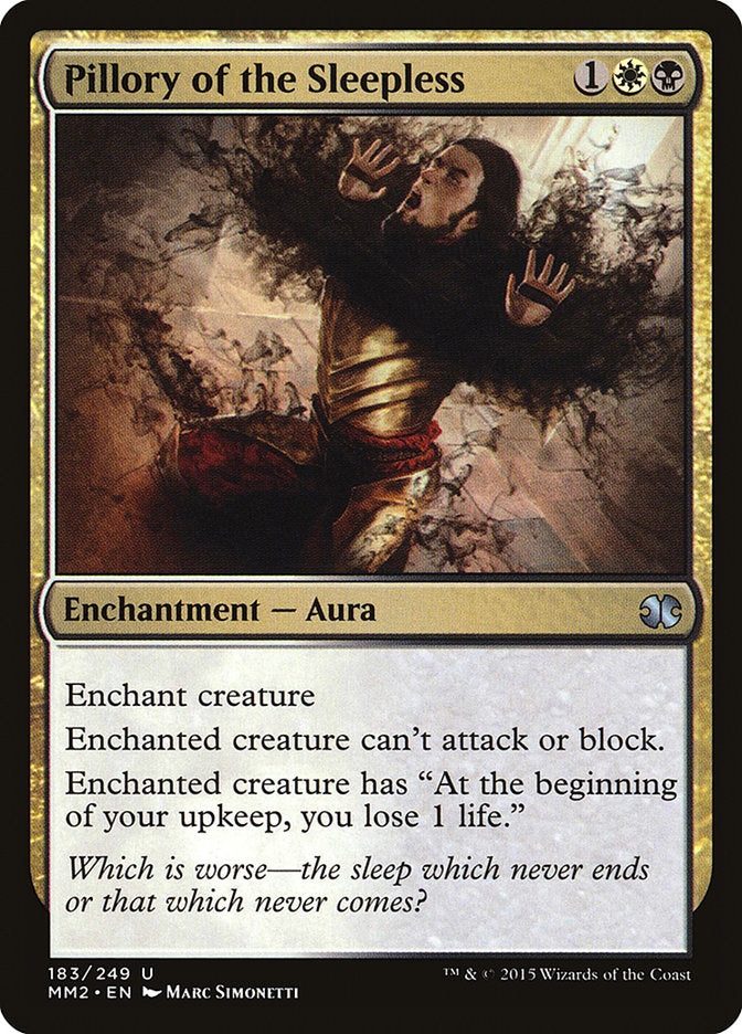 Pillory of the Sleepless [Modern Masters 2015] MTG Single Magic: The Gathering | Red Claw Gaming