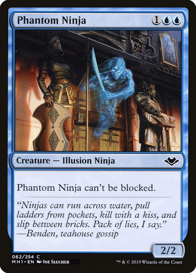Phantom Ninja [Modern Horizons] MTG Single Magic: The Gathering    | Red Claw Gaming