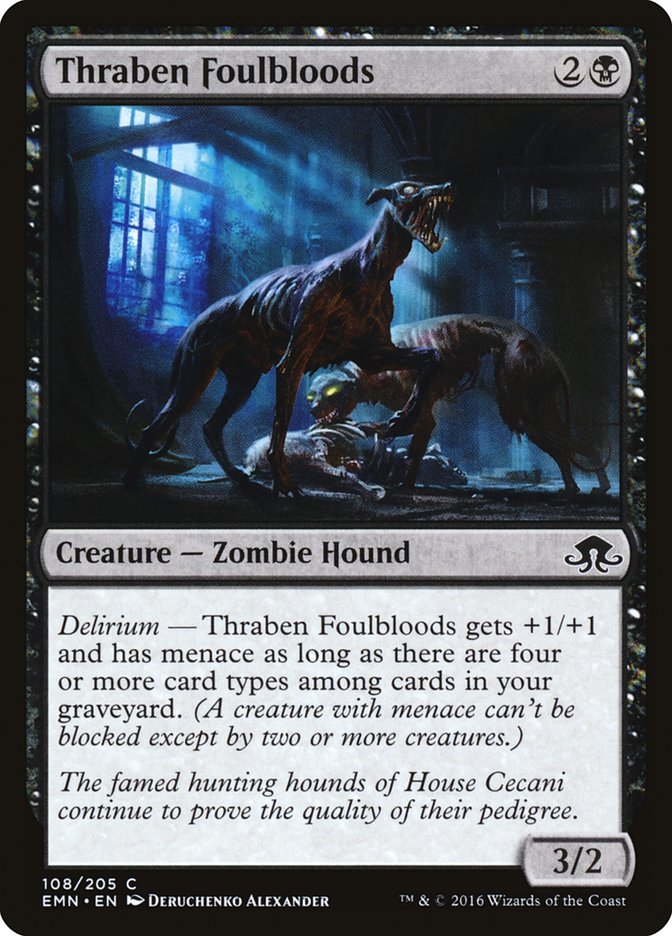 Thraben Foulbloods [Eldritch Moon] MTG Single Magic: The Gathering | Red Claw Gaming