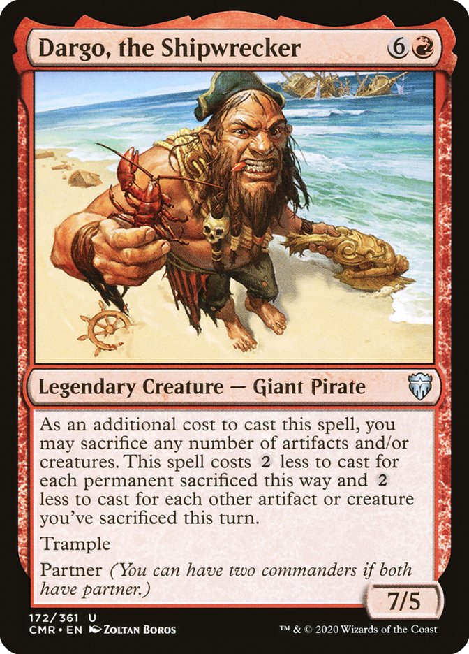 Dargo, the Shipwrecker [Commander Legends] MTG Single Magic: The Gathering | Red Claw Gaming