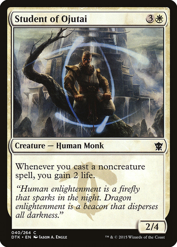 Student of Ojutai [Dragons of Tarkir] MTG Single Magic: The Gathering | Red Claw Gaming