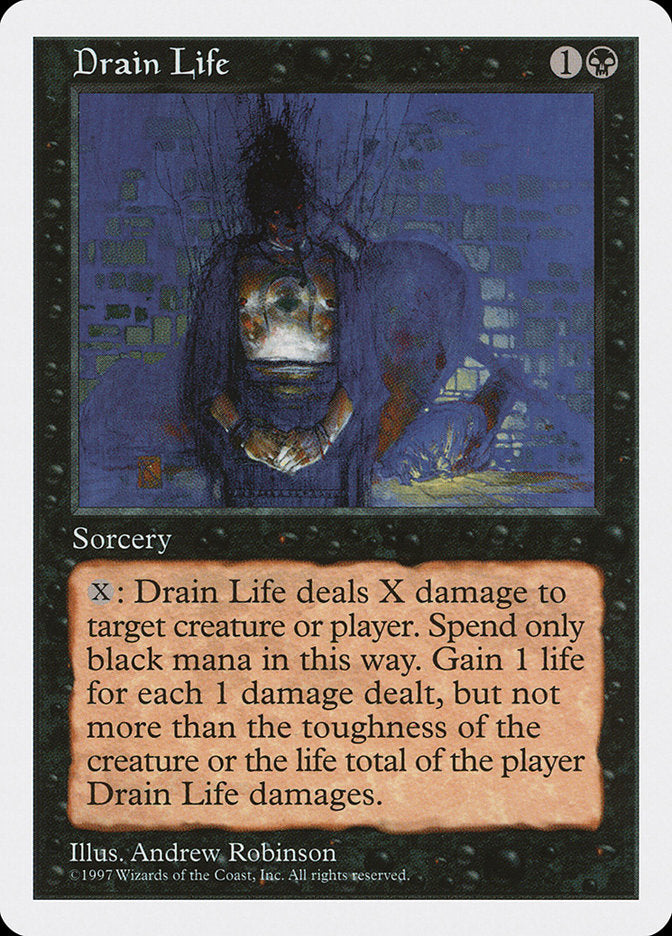 Drain Life [Fifth Edition] MTG Single Magic: The Gathering | Red Claw Gaming