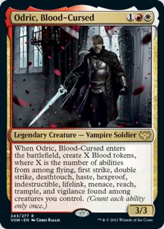 Odric, Blood-Cursed [Innistrad: Crimson Vow] MTG Single Magic: The Gathering | Red Claw Gaming