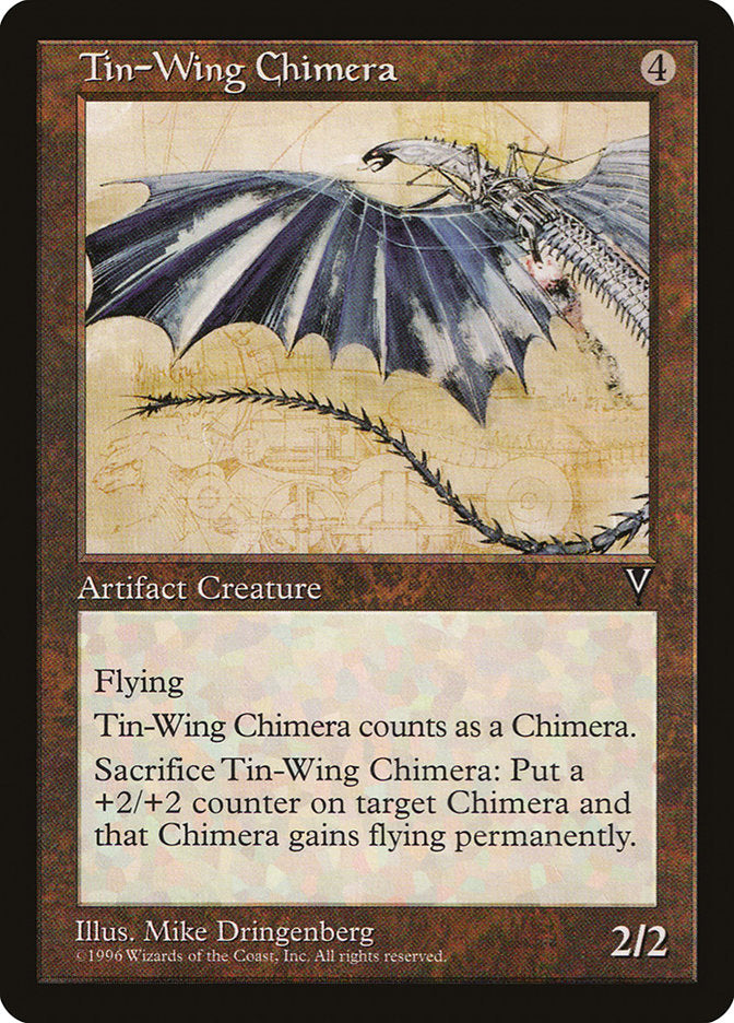 Tin-Wing Chimera [Visions] MTG Single Magic: The Gathering | Red Claw Gaming